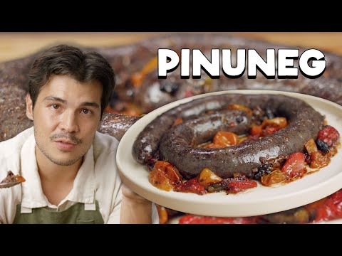 Making Filipino Blood Sausage from Scratch (Pinuneg with Erwan Heussaff)