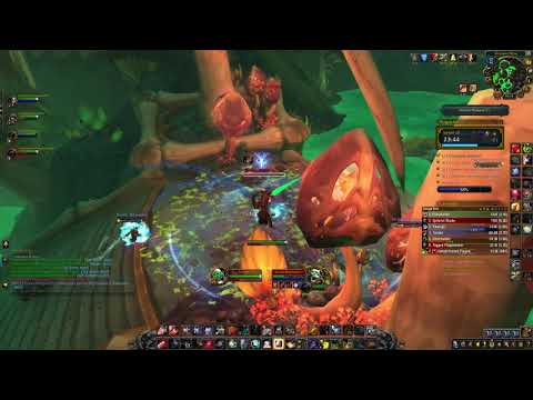 WoW Shadowlands 9.1.0 arms warrior pve Plaguefall Mythic +12