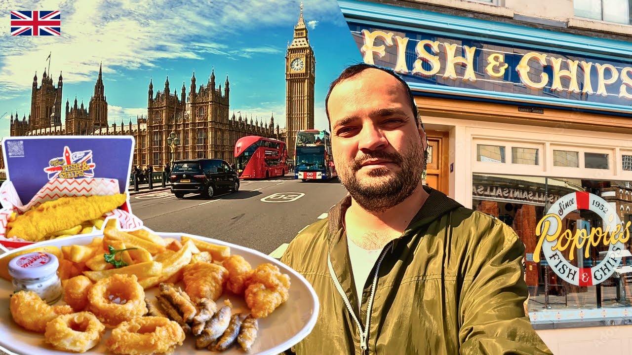 LONDRA: M-AM CAZAT IN CEL MAI IEFTIN COTET si am platit 25£ pe FISH & CHIPS! MAI VIN PE AICI?