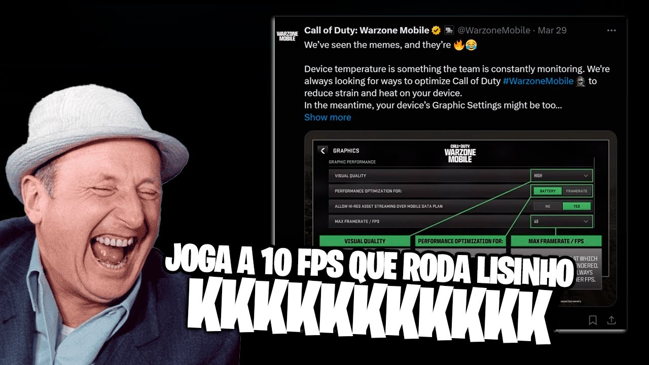ENQUANTO YOUTUBERS CHORAM, ACTIVISION DEBOCHA NAS REDES SOCIAS SOBRE WARZONE MOBILE