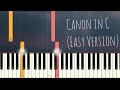 Canon in C | Simple Piano Pop Songs (Synthesia Tutorial)