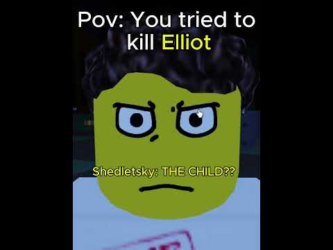 Pov: You Tried to Kill Elliot💀#roblox #forsaken #sansmeme #shorts #fyp #trending #memes #funny