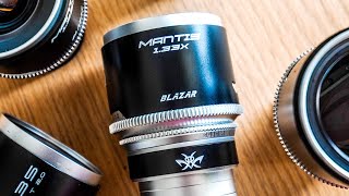I got these anamorphic lenses for my Sony FX2