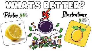 What makes more $$$ Photos or Illustrations (Microstock)