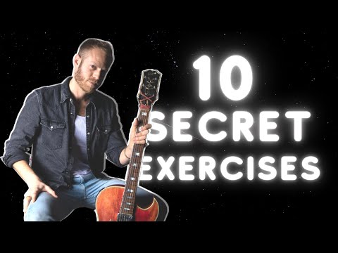 The secret guitar warm up (10 guitars & 10 exercises)