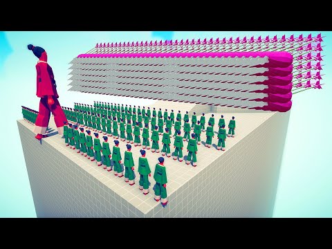 TAEKWONDO ARMY vs EVERY GOD - Totally Accurate Battle Simulator TABS