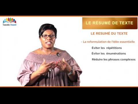 Le résumé de texte