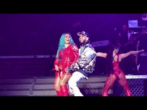 ANUEL AA LLEGÓ DE SORPRESA AL CONCIERTO DE KAROL G EN PUERTO RICO