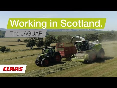 Working in Scotland. The JAGUAR.