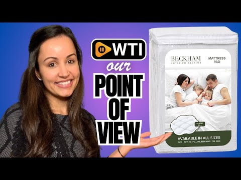 Beckham Hotel Collection King Size Hybrid Mattress Protector - WTI product video review