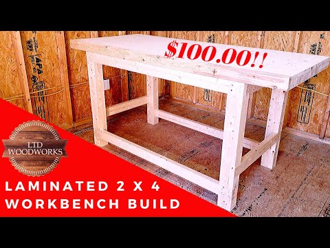 How To Build A DIY 2x4 Workbench for Under $100