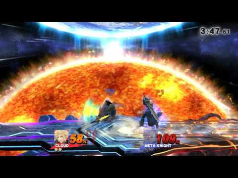 Super Smash Bros. For Wii U - Cloud (Nico) VS. Meta Knig