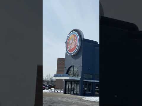 Dave and busters with the girls