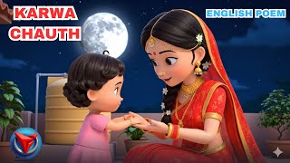 KARVA CHAUTH  VIDEO | KIDS VIDEO #cartoon #karvachauth