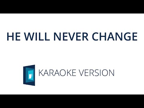 He Will Never Change – 2020 Youth Album feat. Claire Quigley – Karaoke Version