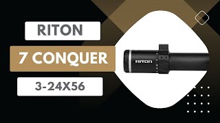 Video: Riton Optics 7 Conquer 3-24x56 SF FFP Belyst Oden Kikarsikte
