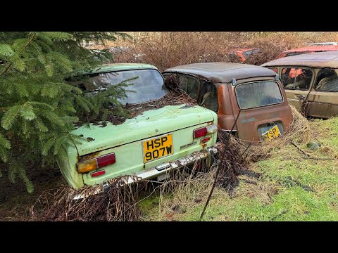 OVER 150 ABANDONED CLASSIC CARS LEFT TO DECAY IN THE WOODS *CAR GRAVEYARD*