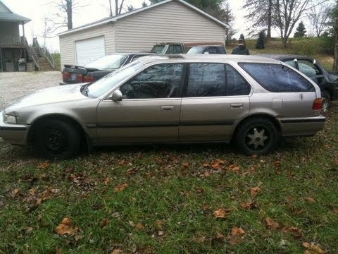 My new 91 Honda Accord EX wagon