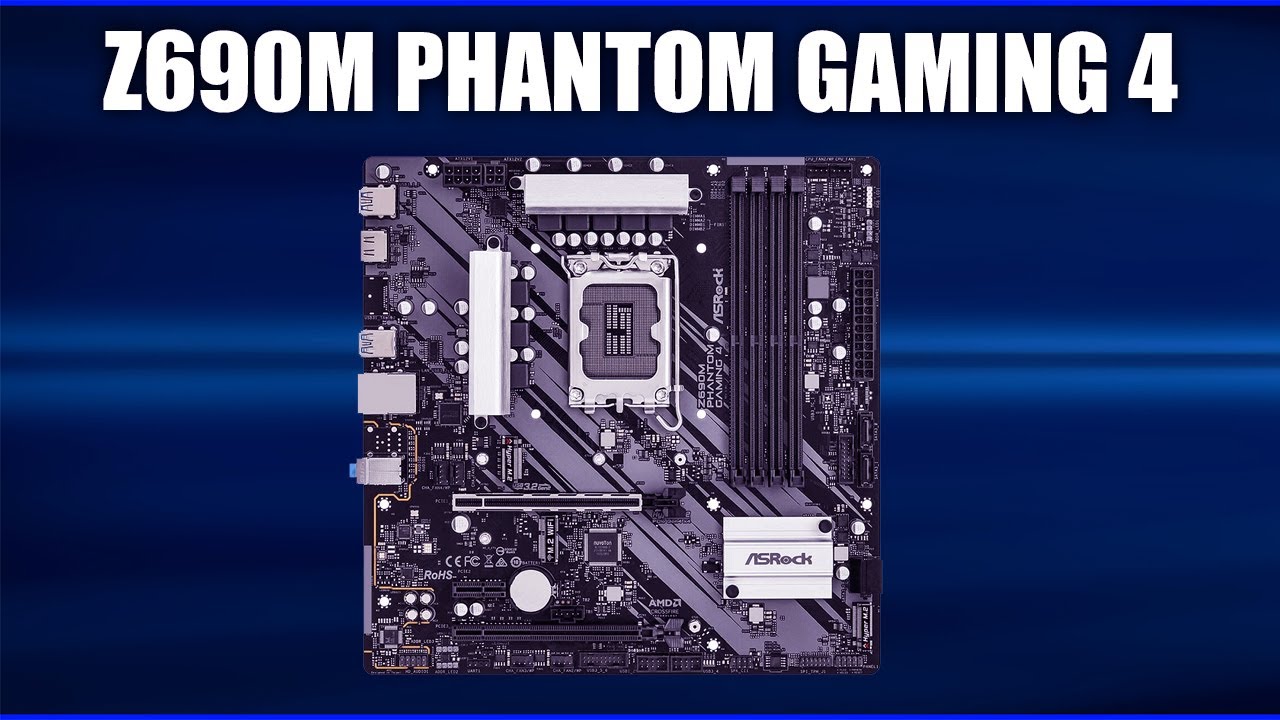 Материнская плата Asrock Z690M Phantom Gaming 4 D4