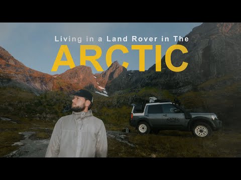 24 horas de luz solar nas Ilhas Lofoten