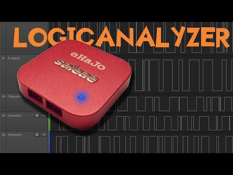 Logicanalyzer erklärt 1⃣0⃣0⃣1⃣ TUTORIAL| Let's play electronic #033