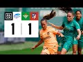 Real Betis Féminas vs Atlético de Madrid (1-1) | Resumen y goles | Highlights Liga F