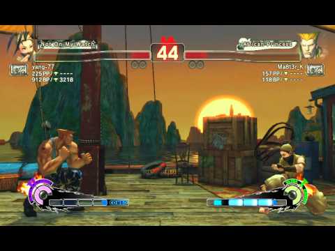 Ultra Street Fighter IV battle: Ibuki vs Guile