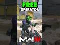 *DON'T MISS* Free Operator Unlock in MW3
