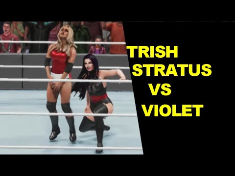 WWE 2K19 Trish Stratus vs Violet - Knockout Match