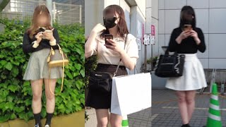 4K【大久保公園】病院前周辺をお散歩👣可愛いくて魅力溢れるP活立ち〇ぼ女子︎💕︎Walk in front of Okubo Park Hospital#okubopark #Tokyowalk