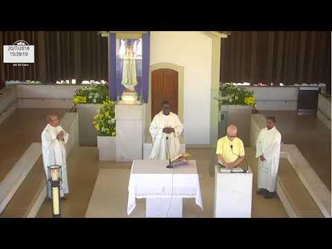 Missa em inglês a Nossa Senhora de Fátima desde a Capelinha das Aparições 20.07.2018