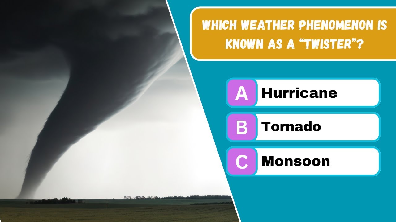 The Weather Quiz For Kids | All About Weather | Are You Weather Wise?