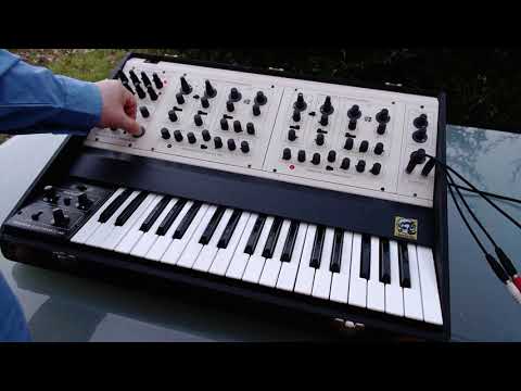 Original OBERHEIM 2 VOICE TVS-1 Twin SEM Synthesizer with Sequencer [video] image 18