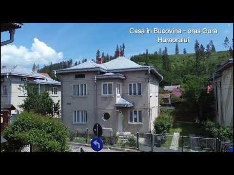 Casă de Vânzare în Gura Humorului, Bucovina | Zona Vilelor | 176 mp Utili | 4 Camere | 2 Băi | Mobilată | 160.000 Euro | Comision 0 — Video