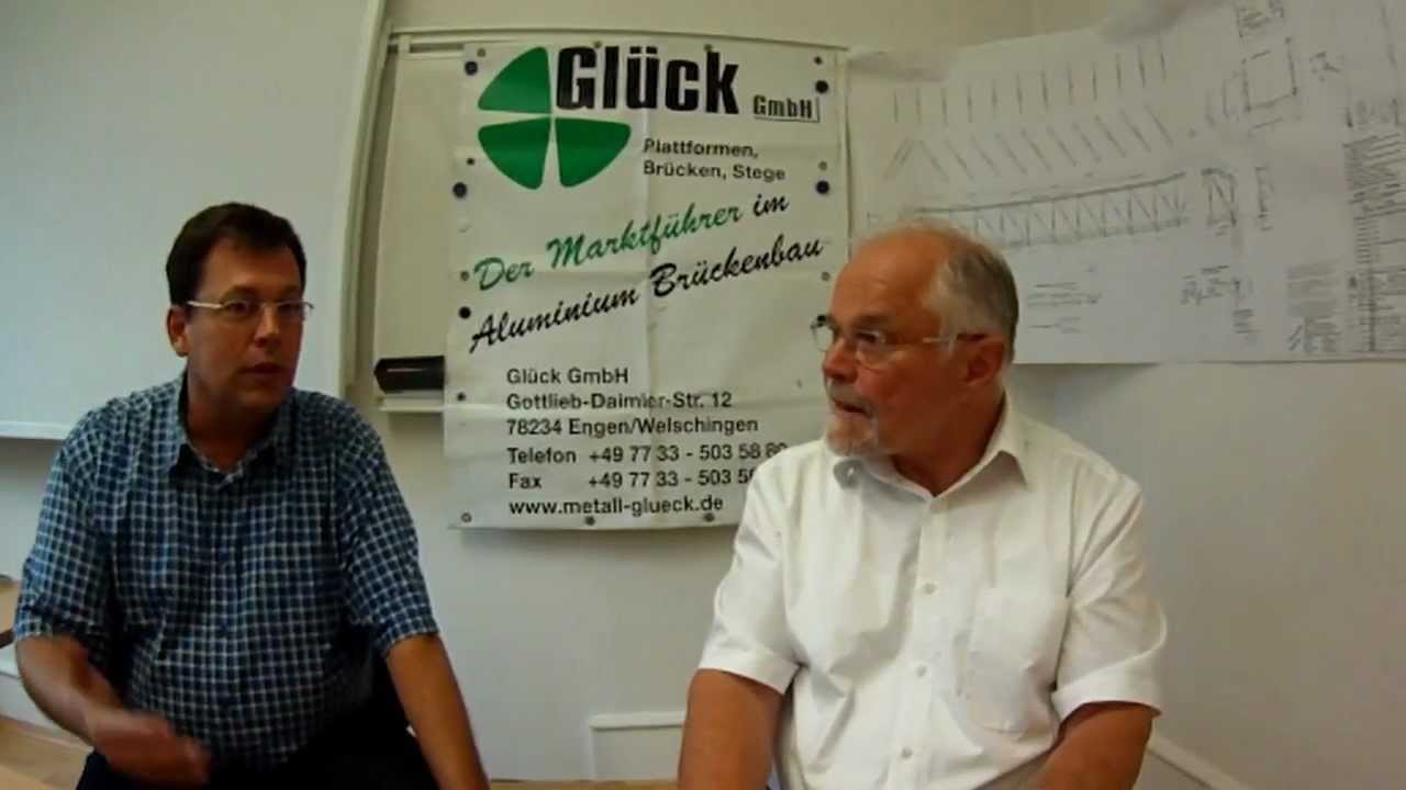 Warum Aluminiumbrücken - Werner Glück @glueckaluminiumbruecken