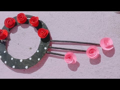 beautiful paper flower 🌺#sasmita craft