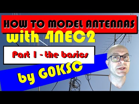 How to Model Antennas with 4NEC2 Antenna Modelling software - Part 1, the basics
