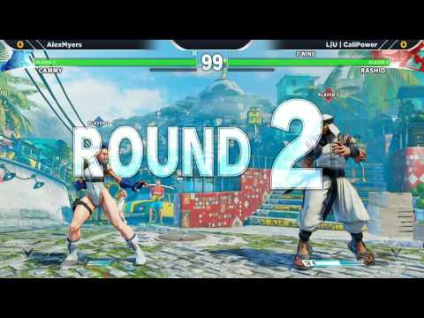 WNF 3.7 SFV - RN | Alex Myers (Cammy) vs L|U | CaliPower (Rashid)