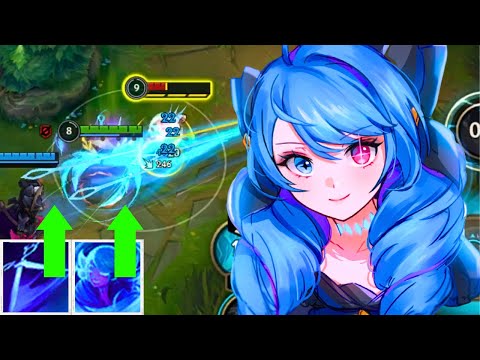 WILD RIFT - BUFFED GWEN IS NOW S++ TIER JUNGLE | 버프된 그웬은 정글에서 너무 압도적입니다.