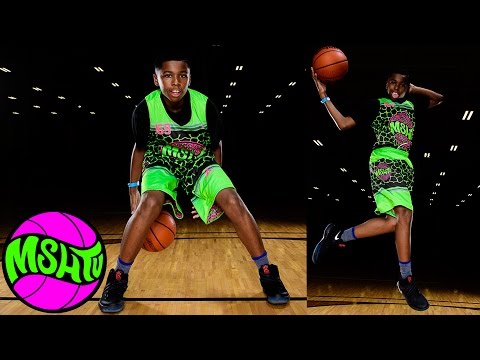 Raheem Brizendine is a FLAMETHROWER at MSHTV Camp - Class of 2020 Basketball