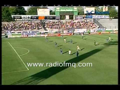 Quilmes 1 - Italiano 0 - Gol de Facundo Sava www.radiofmq.com