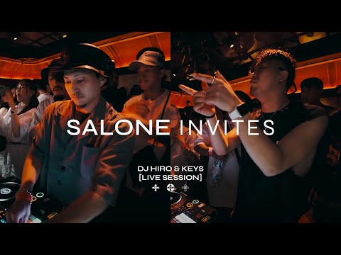 DJ HIRO & KEYS LIVE AT SALONE DI VITA | HIP-HOP & R&B DJ SET