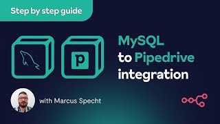 MySQL and Pipedrive: how to create two way data sync