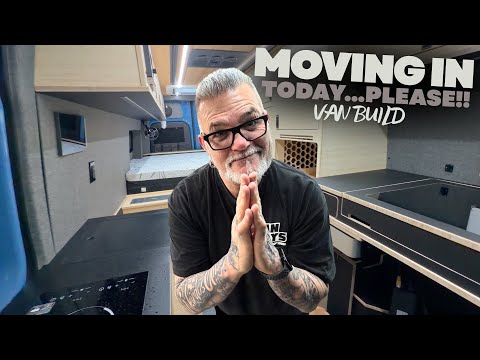 NO WAY!!!! Moving Into The New Sprinter Van TODAY...Kinda?