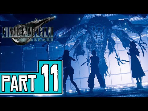 Final Fantasy VII Remake Walkthrough Part 11 (PS4 Pro) FULL GAME No Commentary @ 1080p ᴴᴰ ✔