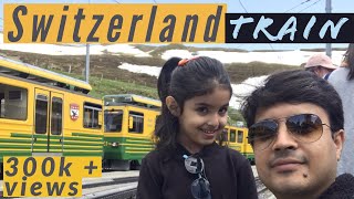 preview picture of video 'Switzerland-Train Journey (Interlaken to Jungfraujoch)- Hindi'