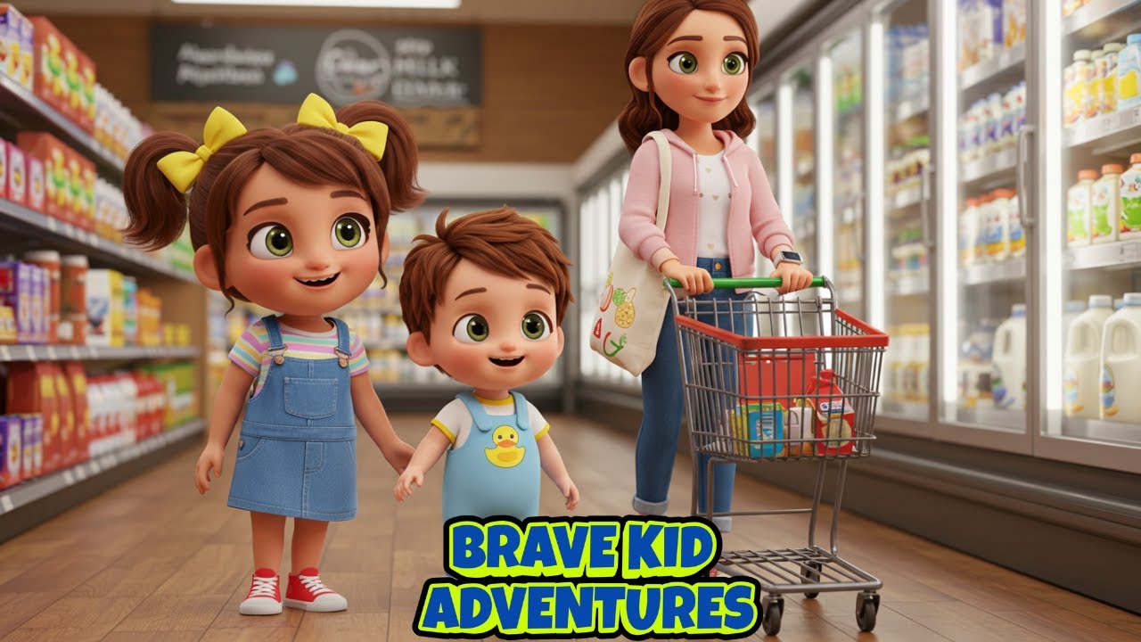 Going to the Grocery Store | Positive Behavior Support Story for Kids | Life Skills | Autism | ABA