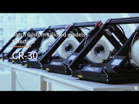 , title : 'Product Introduction | Creality CR-30 Printer Helps to Speed Up Batch Production'