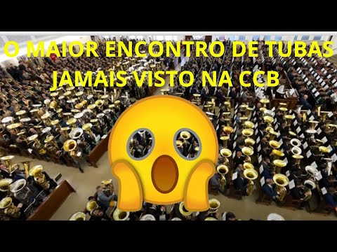 💥💥CCB BRÁS ENSAIO 1.700 MUSICOS MAIS DE 500 TUBAS💥💥