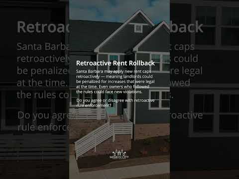 Retroactive Rent Rollback!